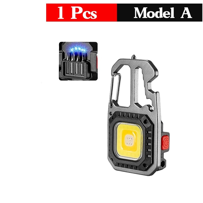 Mini Linterna LED 2 en 1